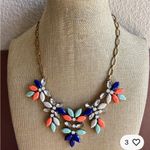 J.Crew  Multicolor Floral Statement Necklace 18 Inches Photo 14