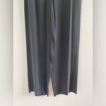 Eileen Fisher  Black Petite Silk Elastic Waist Zip Fly Dress Pants Size PP Photo 5
