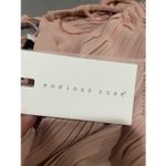 Endless Rose Anthropologie  Dusty Pink Surplice Jumpsuit New Small Sold Out Onlin Photo 2