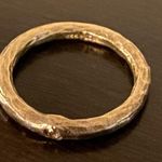 Antique Hand Forged .925 Sterling Silver | Diamond Ring Size 6 Photo 1