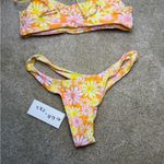 Grey Bandit GB x ANA Floral Bikini Set in Orange and White Photo 1