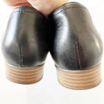 Clarks Juliet Hayes Black Suede Perforated Loafers Women’s Size 7 Casual Style Photo 6