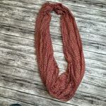 Unbranded Women's Lightweight Geometric Infinity Neck Scarf Magenta Pink Brown Photo 1