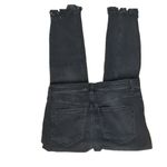 Free People black fringe distressed jeans size 27 Photo 4