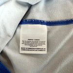 Nike Pro Combat Dri-Fit Top Women Small Blue Striped Stretch Lined Raglan Sleeve Photo 8