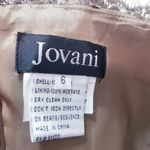 Jovani  Rhinestones Embellished Strapless Evening Gown Satin Long Dress Photo 2