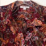 Studio Works Ladies'  LS Paisley Print Blouse large Photo 2