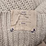 Free People  We The Free Cuddle V Neck Sweater Light Gray Photo 6