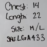 Z Supply  Black Ribbed Tank Top Scoop Neck Sleeveless M L Photo 4