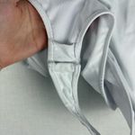 Free People Intimately  White Long Sleeve Bodysuit Photo 3