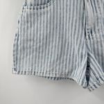 Faherty Topsail Shorts Size 28 Denim Jean Stripes Faded Cotton Blend Indigo Dyed Photo 6