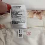 American Eagle  Sz 2 Mom Short Floral Print High Rise Denim Cuffed Shorts Women's Photo 8