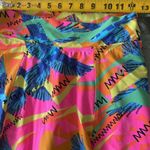 Dona Jo Fit Wear Skort Size 2 athletic running tennis tropical bright parrot Photo 5