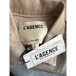 L'Agence NWD L’agence Janelle Slim Raw Jacket Biscuit Coated Women’s Size Large Photo 10