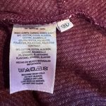 T. La almandine open cardigan burgundy long pockets warm XL Red Photo 9