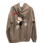 Justin Bieber Justine Bieber GREY PULLOVER HOODIE - TEAM BIEBER size-XL Photo 2