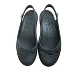 Crocs  Womens Jayna Slingback Slip On Shoes Black Photo 3