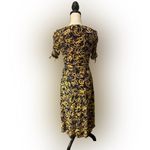 Lined Short Sleeve Maxi Dress Black Photo 3