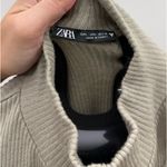 ZARA  Asymmetric Cut-Out Ribbed Knit Dress Photo 3