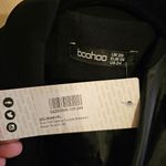 Size 28 BooHoo Plus Puff Sleeve Double Breasted Black Blazer SOLD OUT Photo 2