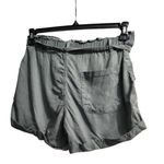 Aerie  Olive Green Paper Bag Waist Shorts Casual Summer Comfort XS Photo 1