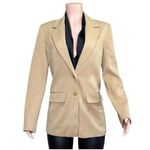 STAUD  City Single-Breasted Blazer, Camel, XS Photo 9