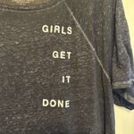American Eagle  "Girls Get (Sh)it Done" Graphic T Size XL Photo 1