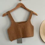 Everlane | The Cozy-Stretch Tank | Heathered Charcoal Gray | Sz XS | NWT Photo 3