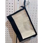 Monogram H Canvas Cosmetic Bag,‎ Makeup Bag, Toiletry Travel Case, Initial Tan Photo 1