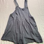 Boutique Overall Romper Gray Size M Photo 0