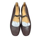 Madewell NWD The Greta Ballet Flat in Coffee Bean Brown Leather Women’s Size 9 Photo 1