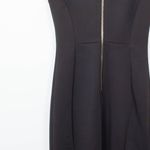 Karl Lagerfeld  Black Embellished Sleeveless Midi Sheath Dress‎ Size 4 Photo 8