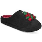 Charter Club  Memory Foam Christmas Tree Slippers Size Medium 7 / 8 Photo 4