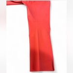 Tory Burch Orange Straight Leg pants Size 6 Photo 7