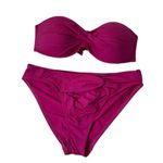 Tommy Bahana Fuchsia Pink Swimsuit Top Size XS/S Bottom Size Small | 51 Photo 2