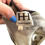 Haute Hippie  Brown X-Ray Tie-Dye Print Tank‎ Dress Size Large Photo 7