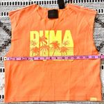 Puma x FENTY by Rihanna Orange Pop Graphic Crop Tank Photo 2