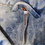 Free People jacket jean denim large NWT Jones tie dye trucker style Photo 2