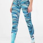 Atlantis women XS leggings and sport bra set sun protection beach stretch sporty Blue Photo 3