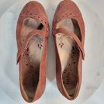 Taos Womens Scamp Mary Janes 7 Red Leather Arch Support Comfort Shoes Photo 9