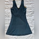 Title Nine Navy Sleeveless Dream V-Neck Athletic Dress Convertible Romper -Small Photo 4