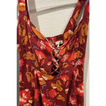 Free People  Lattice Lovers Lace-Up Mini Dress Photo 4