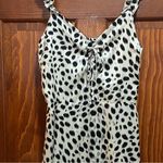 Lucy Paris  Chic Black and Cream Strappy Dress Size Medium Photo 2