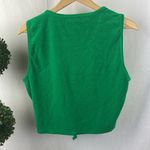 Juicy Couture  Green Sleeveless Terry Cloth Top NEW XL Photo 1