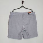 Hilary Radley Navy and White Striped Bermuda Shorts NWT Size XXL Pull-on Shorts Photo 1