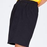 Anthropologie Callahan NWT Black High Rise Knit Knee-length Skirt Photo 0