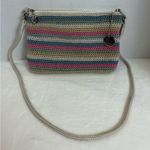 The Sak  Woman’s Rainbow Colorful Crochet Bohemian Boho Crossbody Bag Photo 0