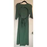Free People  Beach Aubre Open-Back Maxi Dress Long‎ Sleeve Size L Photo 1