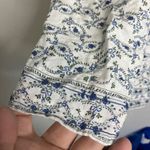 Max Studio  London white floral top square neck short sleeve women's size 3X Photo 3