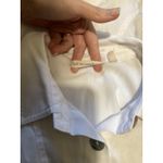 Soft Surroundings  White Linen Blend Button Front Long Sleeve Jacket Size S Photo 4